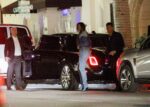 Ciara Leaves Mr Chow Restaurant Beverly Hills