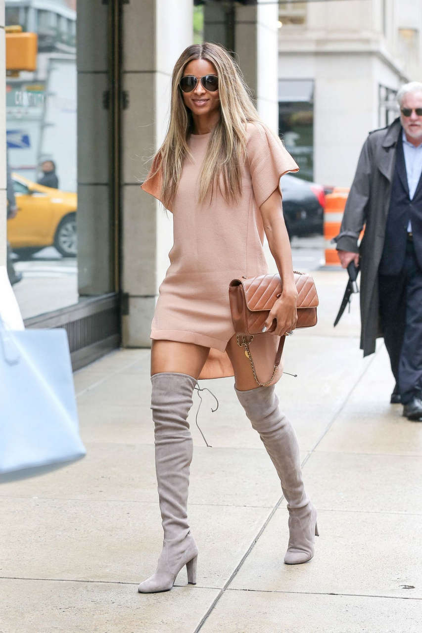 Ciara Out About New York