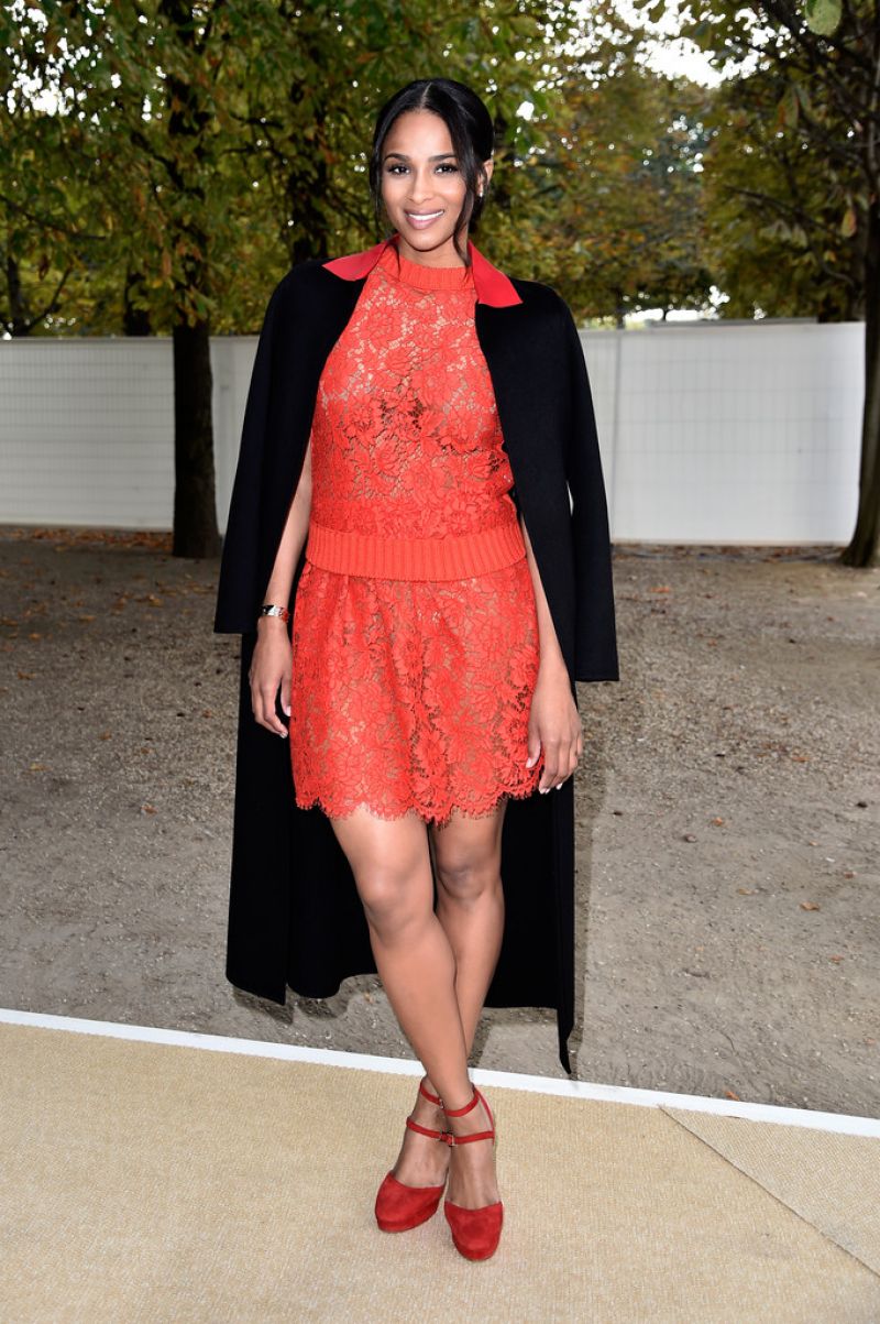 Ciara Valentino Fashion Show Paris