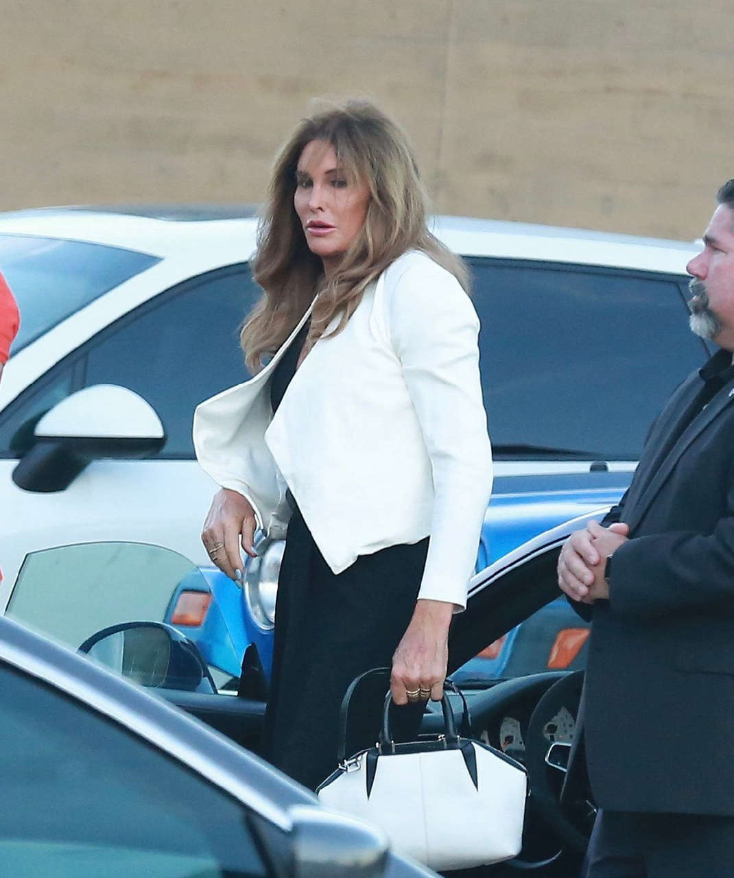 Ciatlyn Jenner Arrives Nobu Restaurant Malibu
