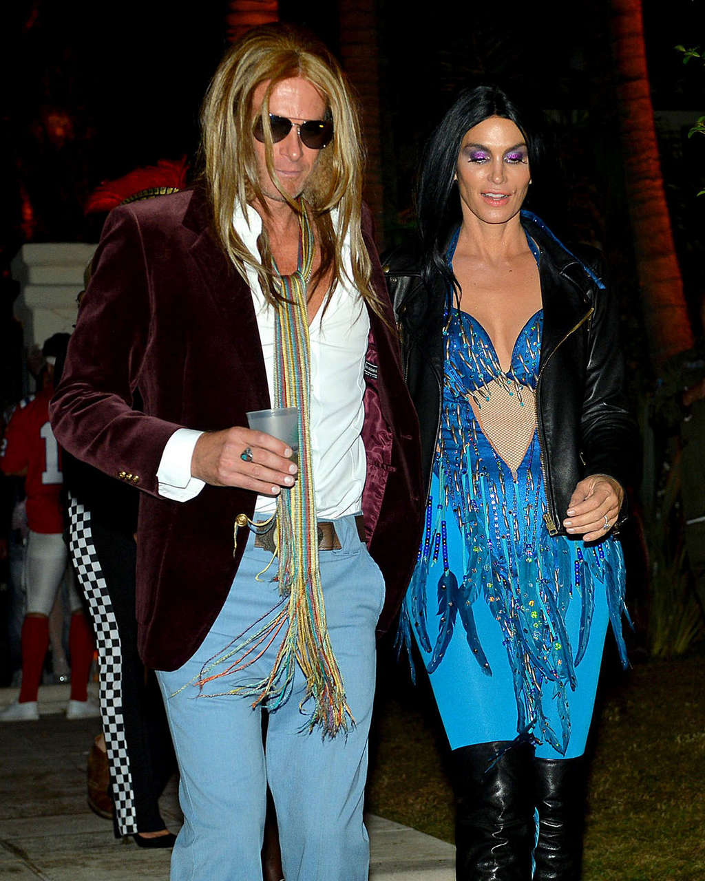 Cindy Crawford Halloween Party Beverly Hills