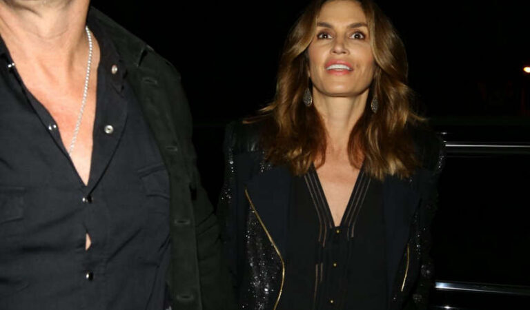 Cindy Crawford Night Out Hollywood (7 photos)