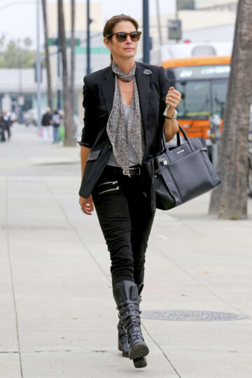 Cindy Crawford Out About Beverly Hills