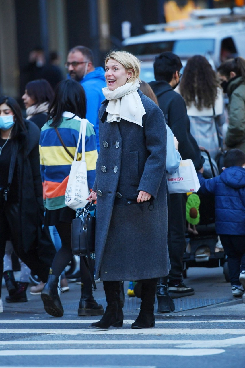 Clair Danes Out About New York
