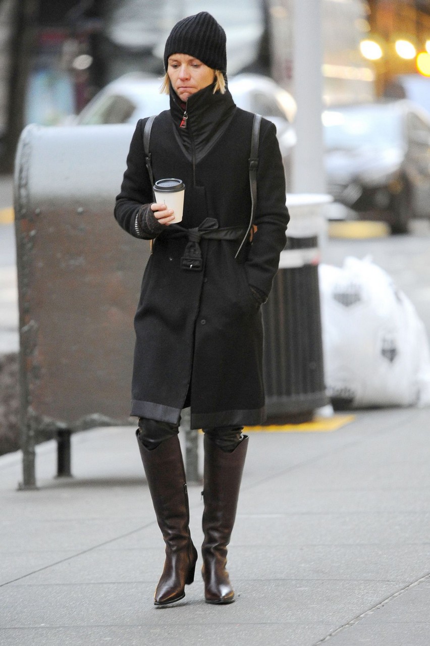 Claire Danes Out For Coffee New York