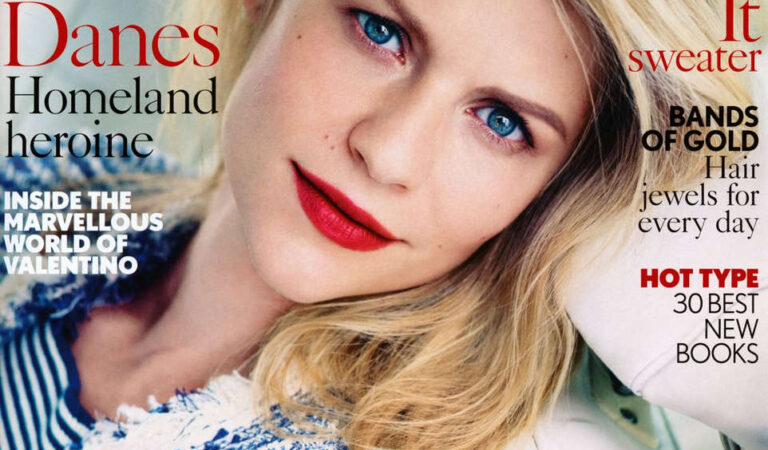 Claire Danes Vogue Magazine Uk November 2013 Issue (6 photos)