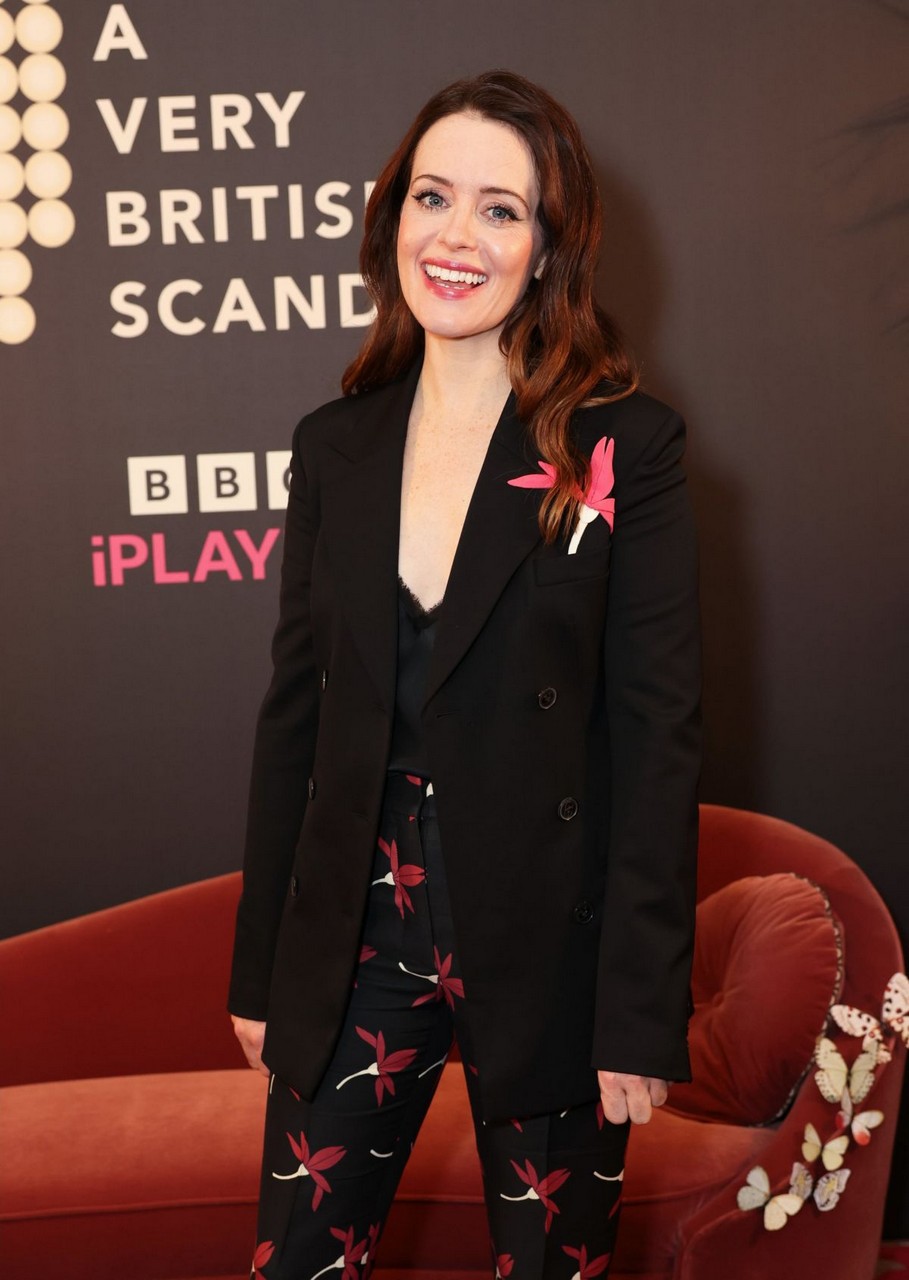 Claire Foy Very British Scandal Launch