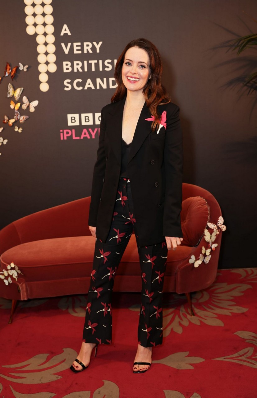 Claire Foy Very British Scandal Launch
