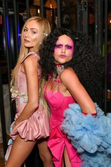 Clara Paget Halloween Party London