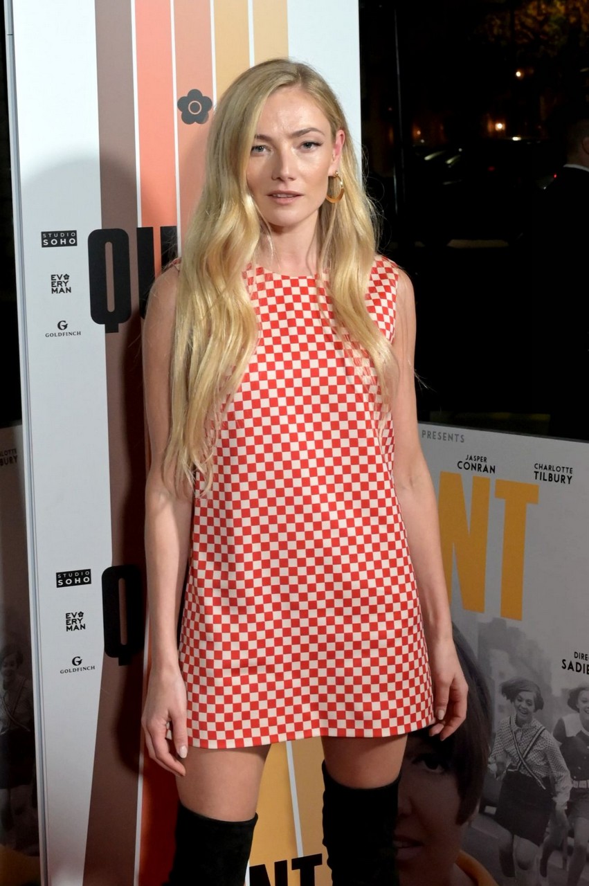 Clara Paget Quant Special Screening Everyman Chelsea London