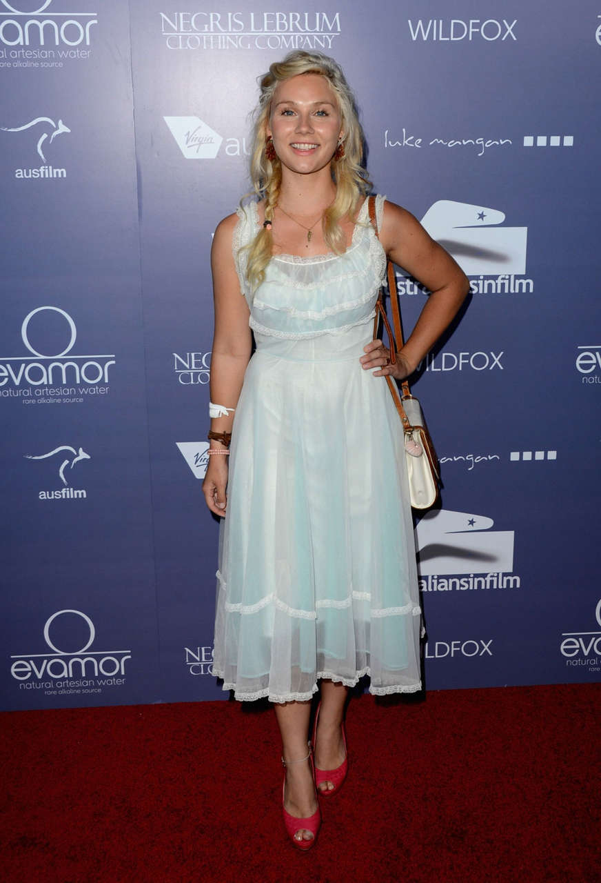 Clare Bowen Australians Film Awards Benefit Dinner Century City