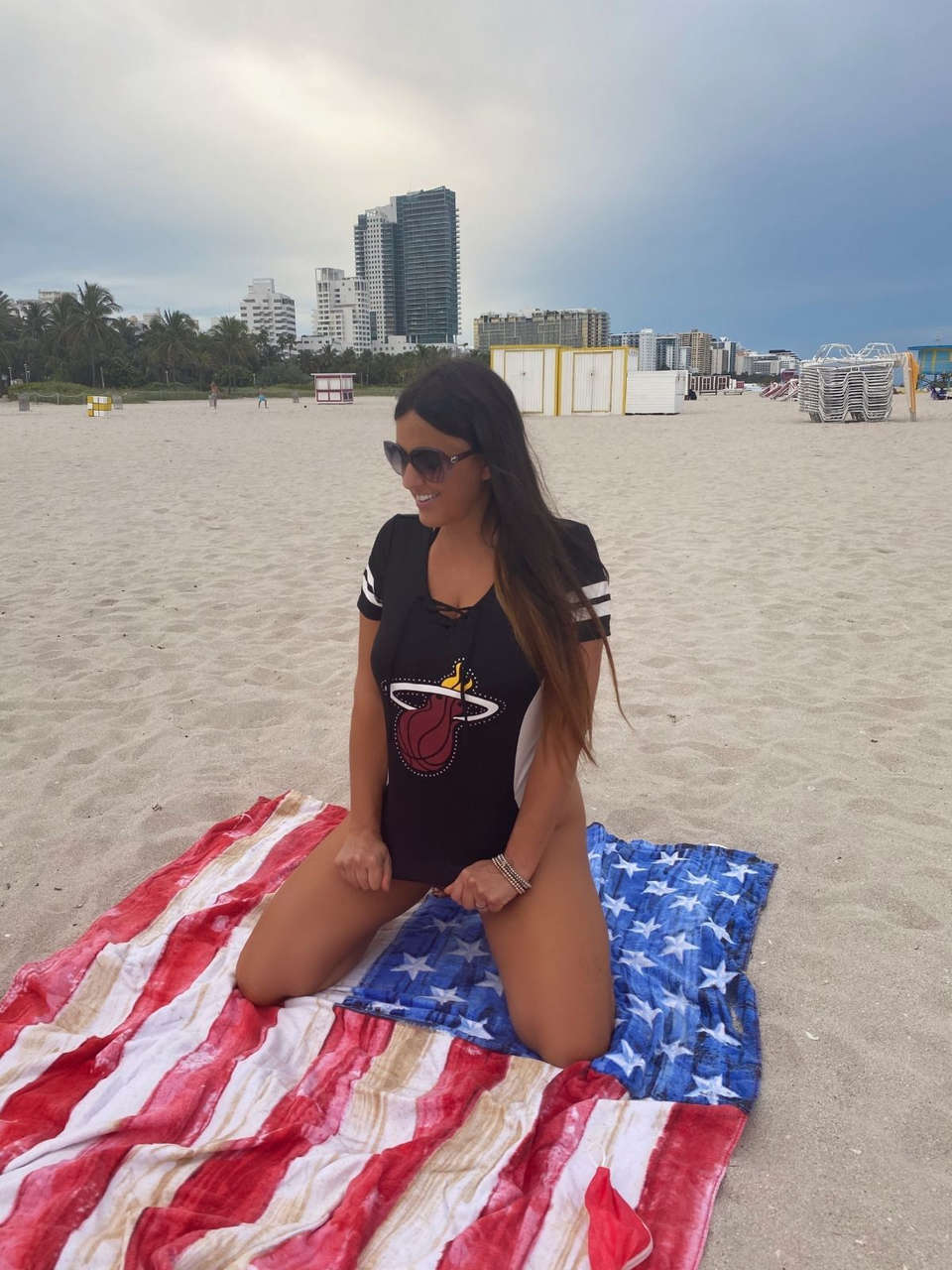 Claudia Romani Beach Miami Beach