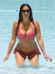 Claudia Romani Bikini Pool Miami