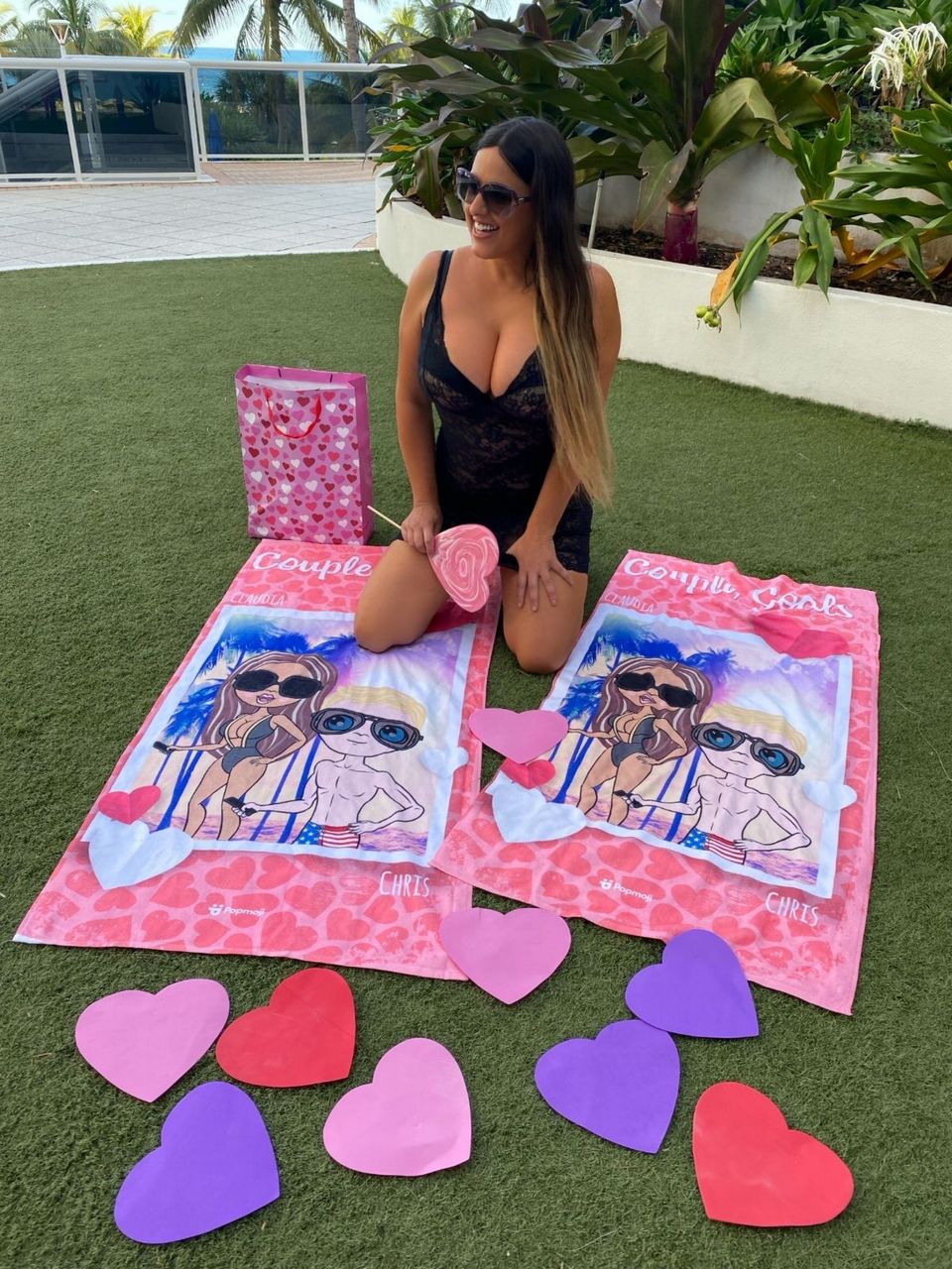 Claudia Romani Getting Ready For Valentine S Miami