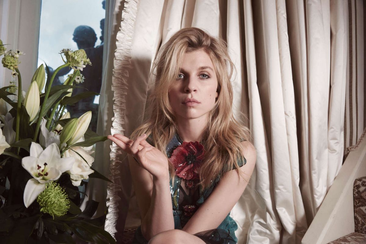 Clemence Poesy By Olivia Frolich Photoshoot