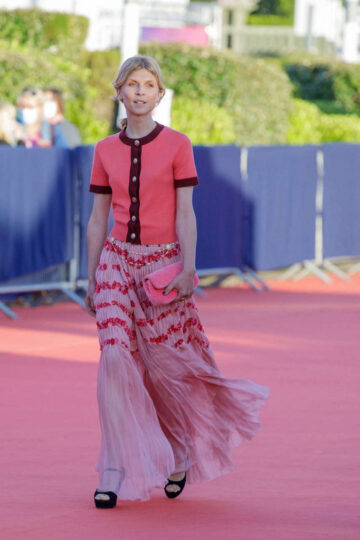 Clemence Poesy Resistance Premiere 46th Deauville American Film Festival