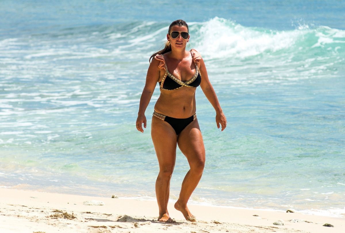 Coleen Rooney Bikini Beach Barbados