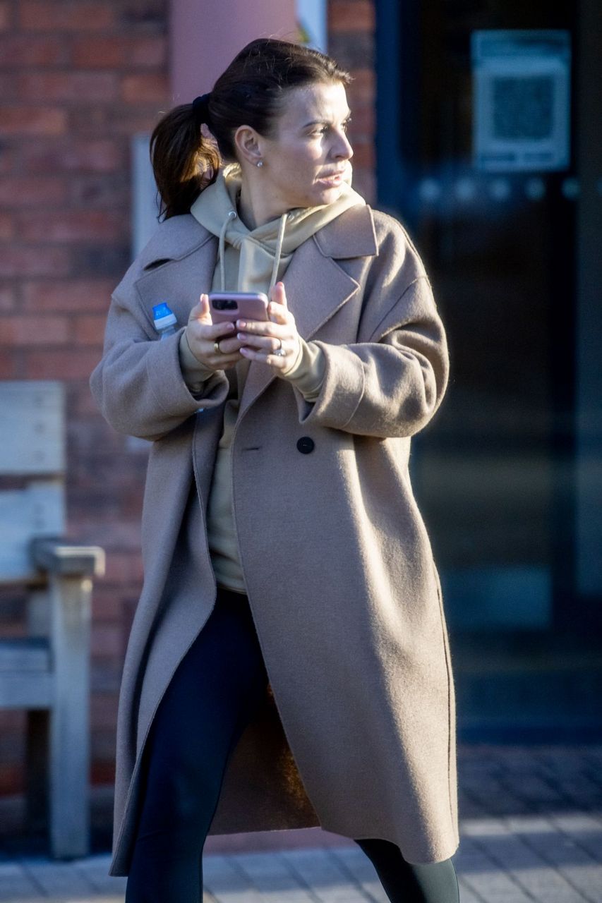 Coleen Rooney Leaves Gym Manchester
