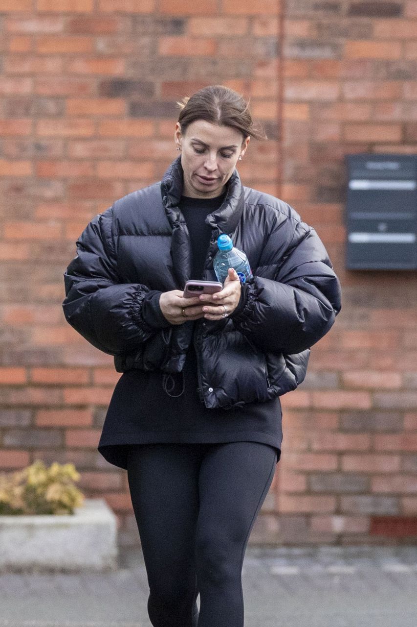 Coleen Rooney Leaves Her Morning Class Cheshire