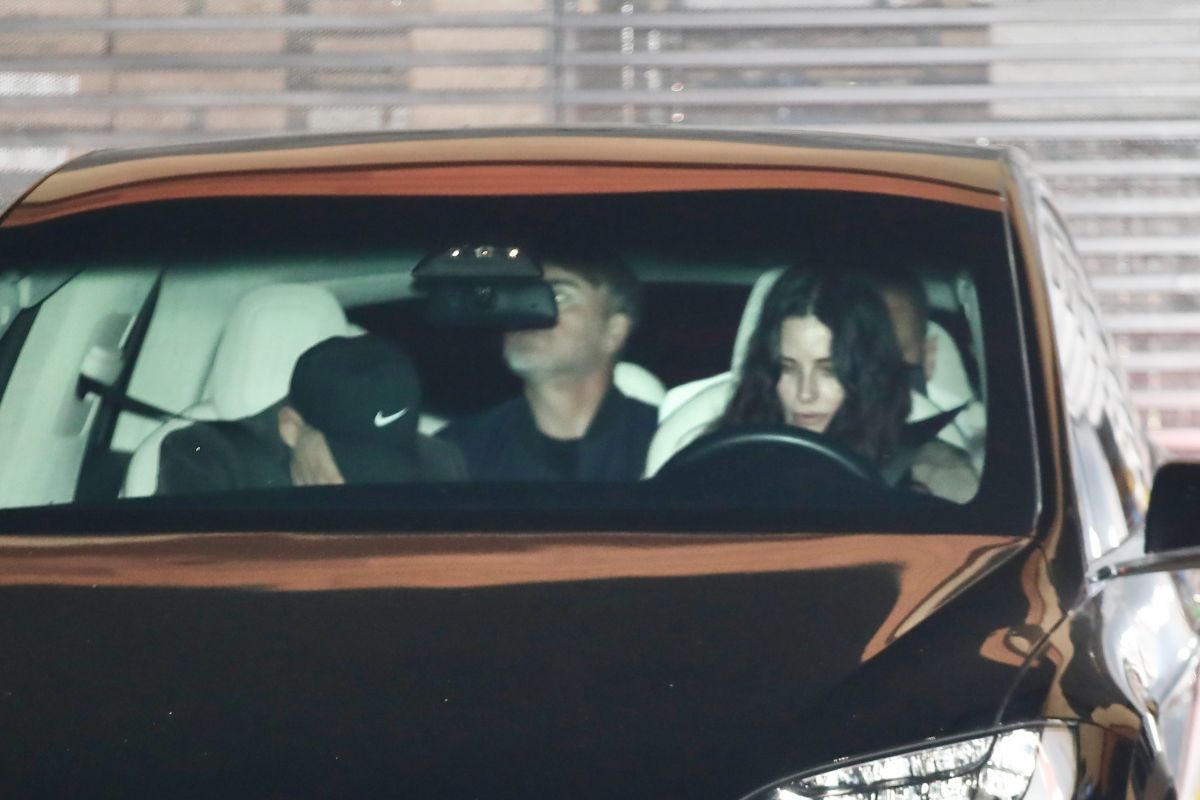 Courteney Cox And Coco Arquette Out For Dinner With Family Nobu Malibu