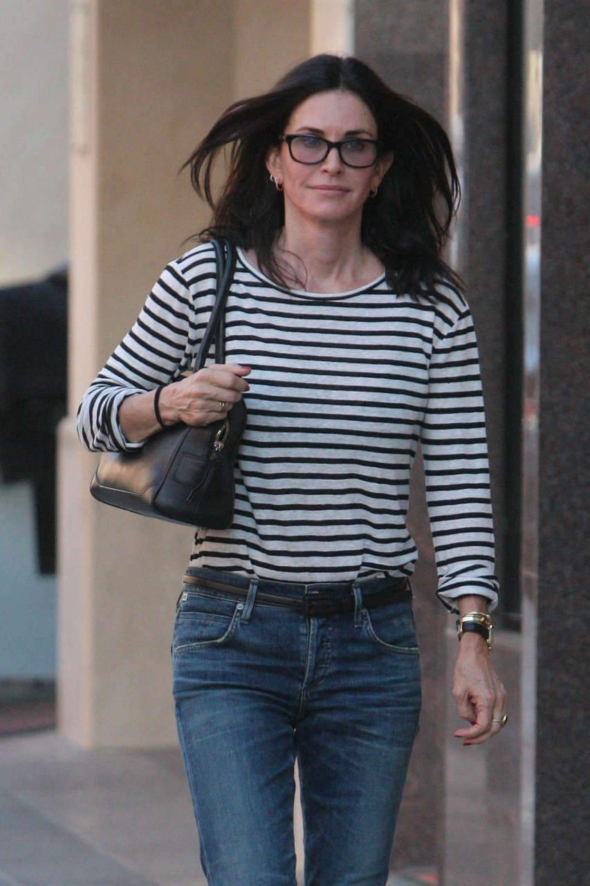 Courteney Cox Out About Beverly Hills