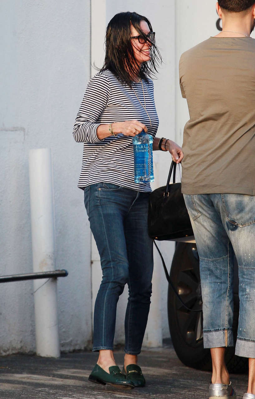 Courtney Cox Out West Hollywood