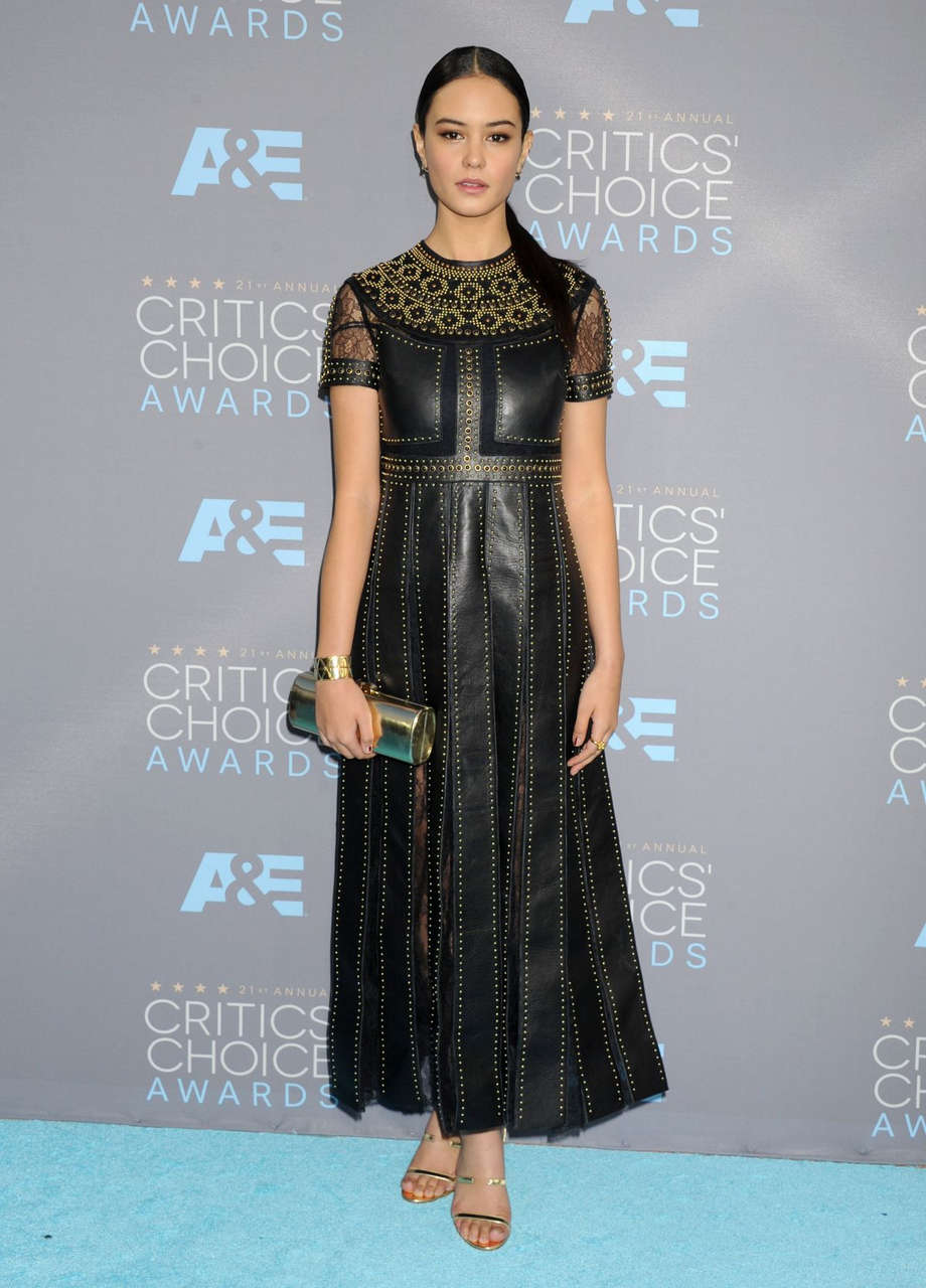 Courtney Eaton Criticss Choice Awards 2016 Santa Monica