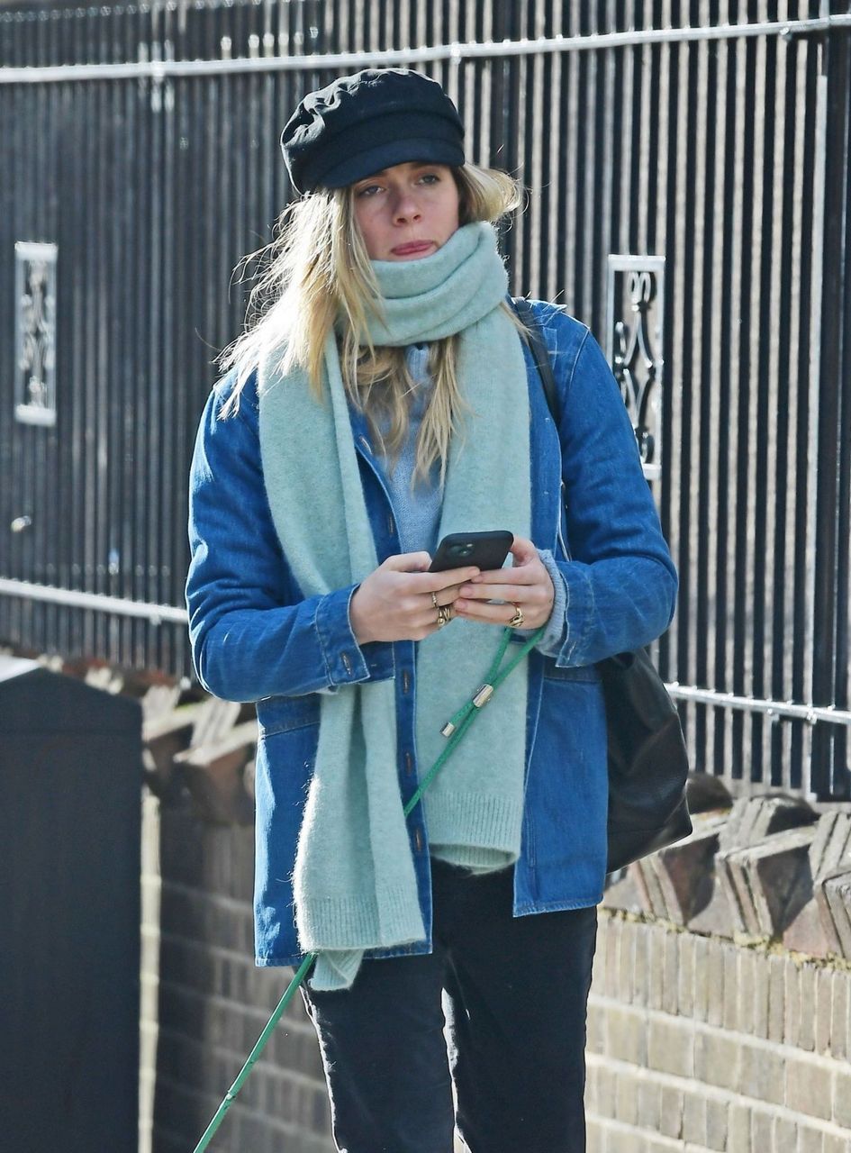 Cressida Bonas Out With Her Dog London