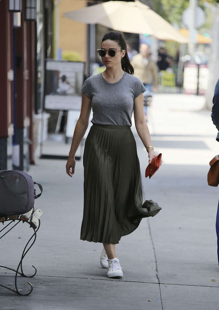 Crystal Reed Out About Los Angeles