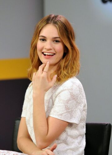 Cute Lily James Hot
