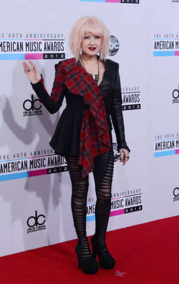 Cyndi Lauper 40th Anniversary American Music Awards Los Angeles