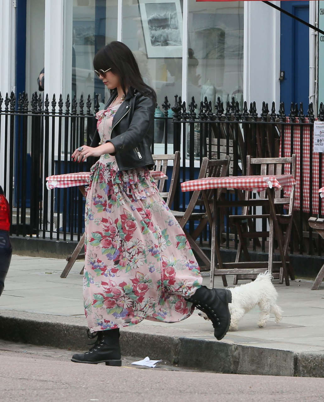 Daisy Lowe Out About London