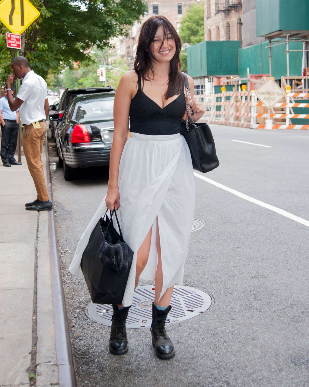 Daisy Lowe Out About New York