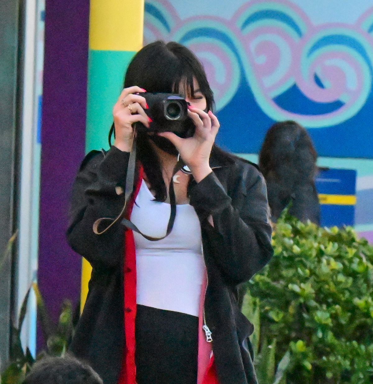 Daisy Lowe Out Universal Studios Hollywod