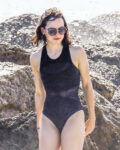 Daisy Ridley Swimsuit Beach Miami