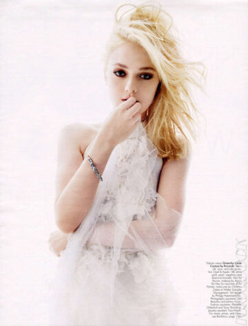 Dakota Fanning W Magazine December 2011 Issue