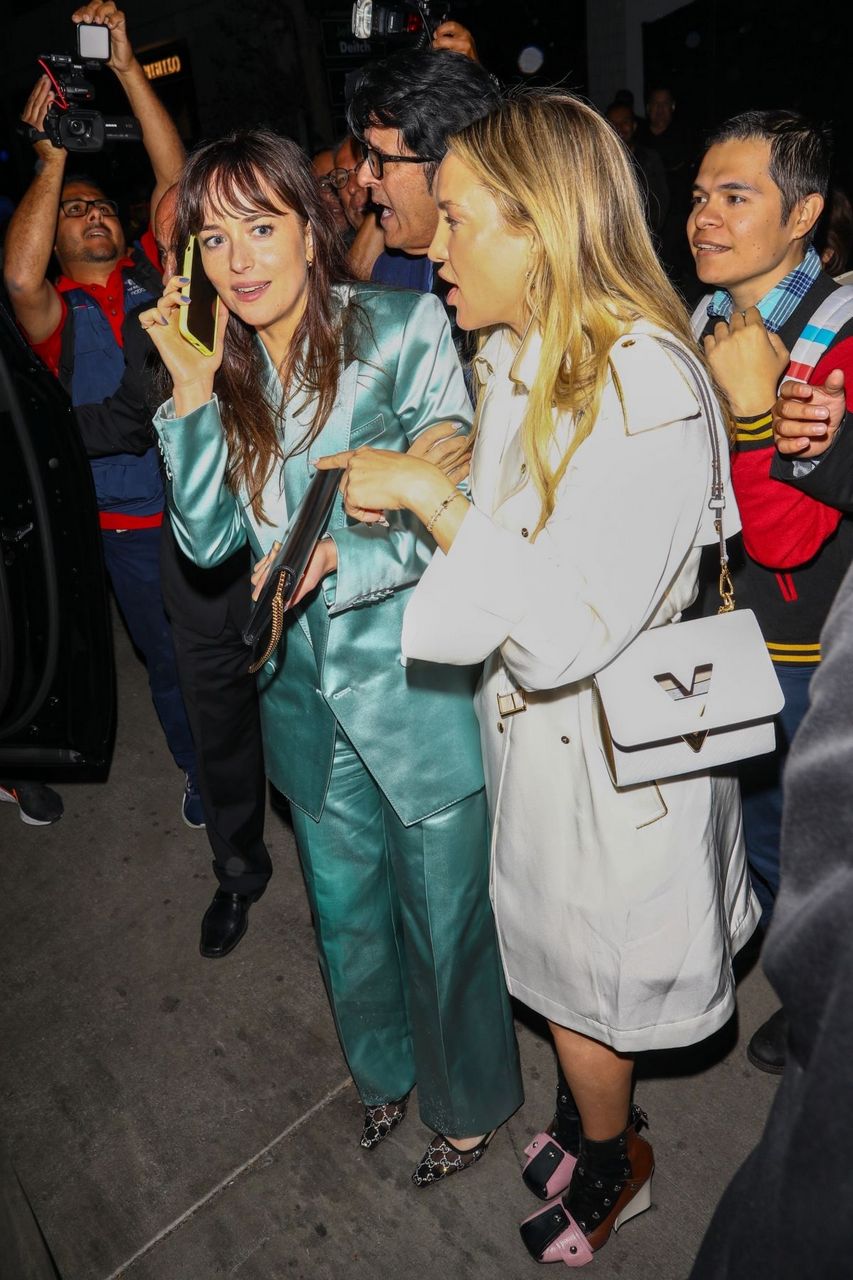 Dakota Johnson And Kate Hudson Leaves W Magazine Event Los Angeles