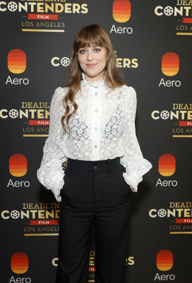 Dakota Johnson Deadline Contenders Film Panel Los Angeles