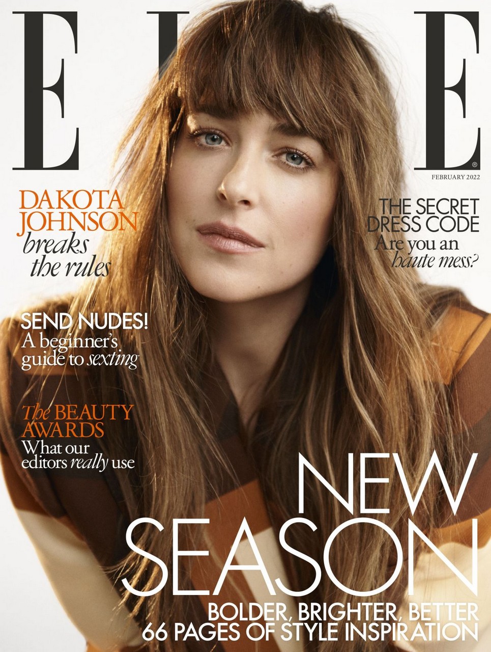 Dakota Johnson For Elle Magazine Uk February