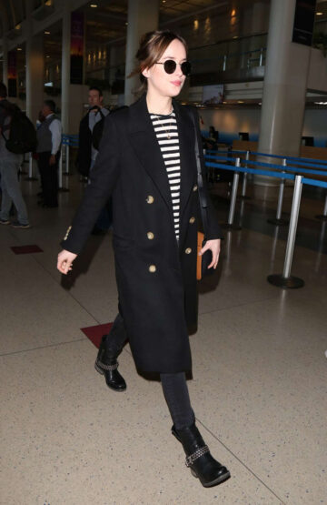 Dakota Johnson Los Angeles International Airport