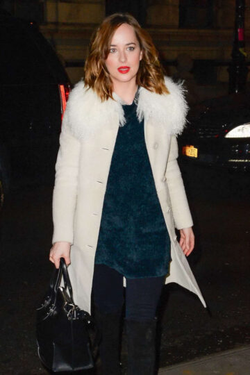 Dakota Johnson Night Out New York