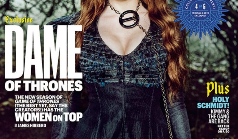 Dame Of Thrones Entertainment Weekly Covers April (6 photos)