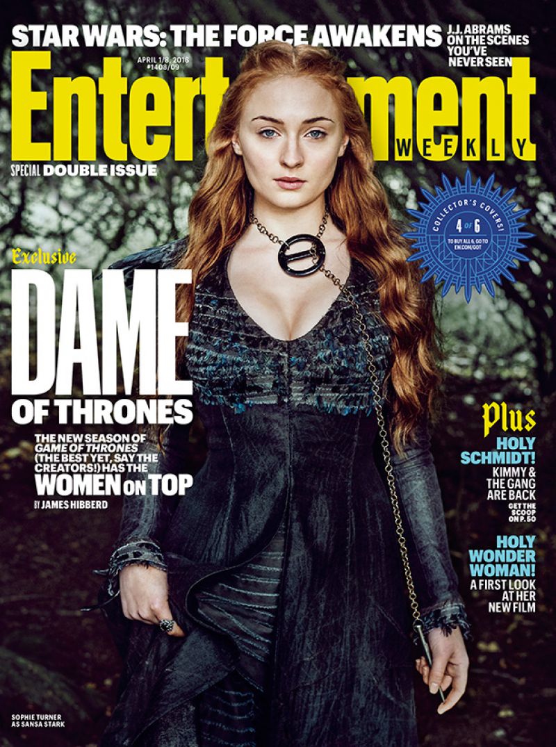 Dame Of Thrones Entertainment Weekly Covers April