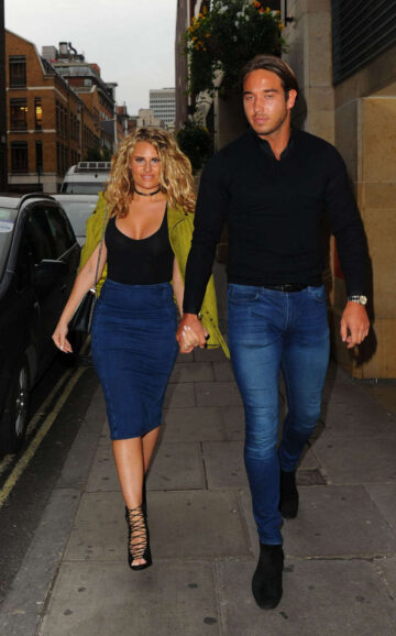 Danielle Armstrong Out About London