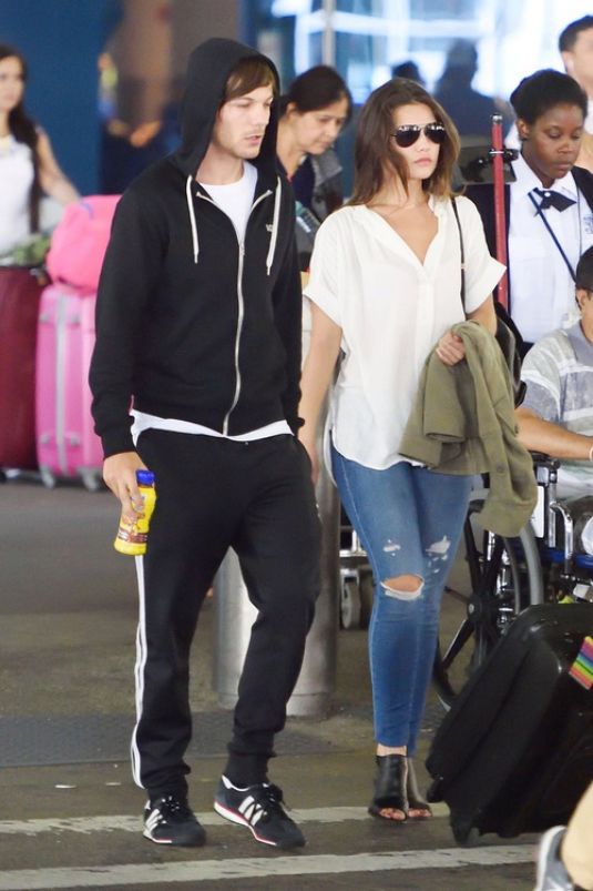 Danielle Campbell Louis Tomlinson Airport New York