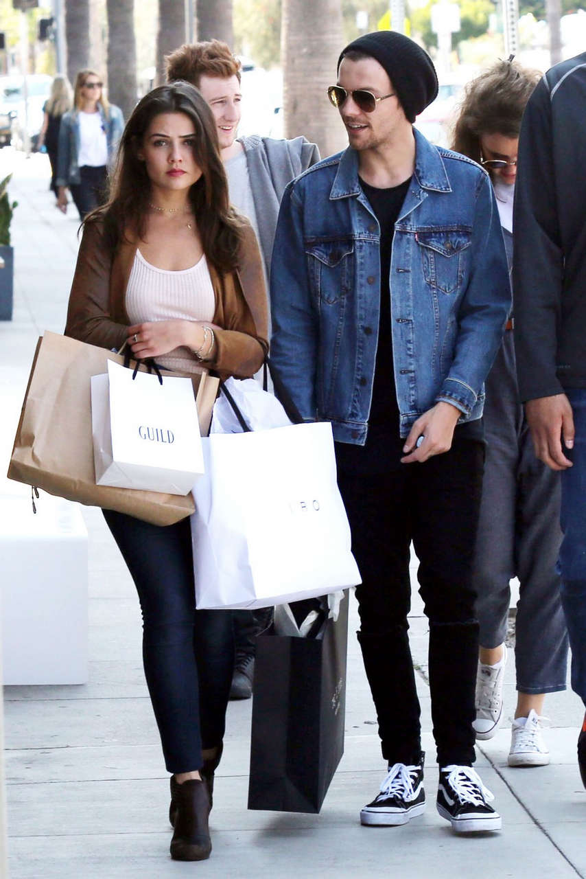Danielle Campbell Out Shopping Venice