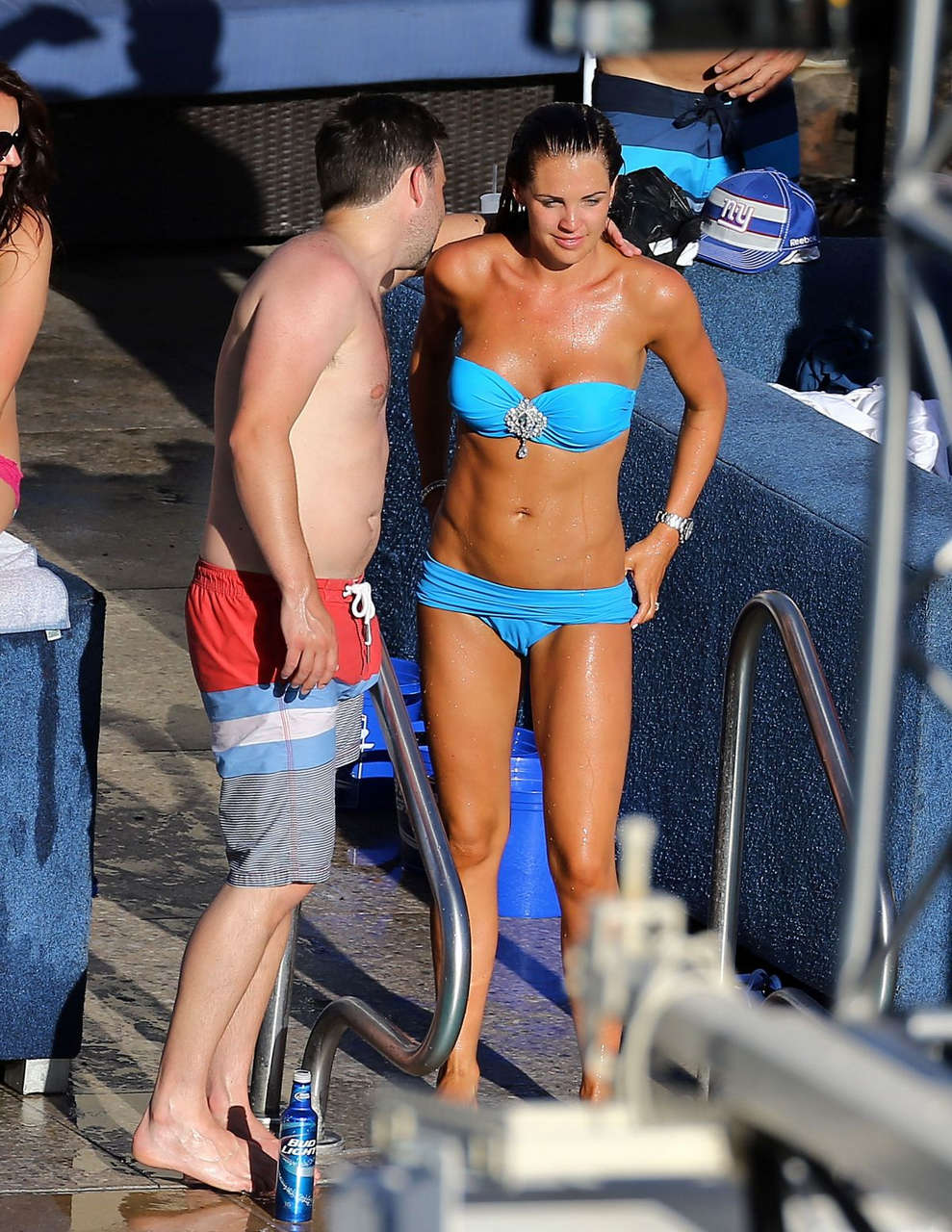 Danielle Lloyd Bikini Pool Las Vegas