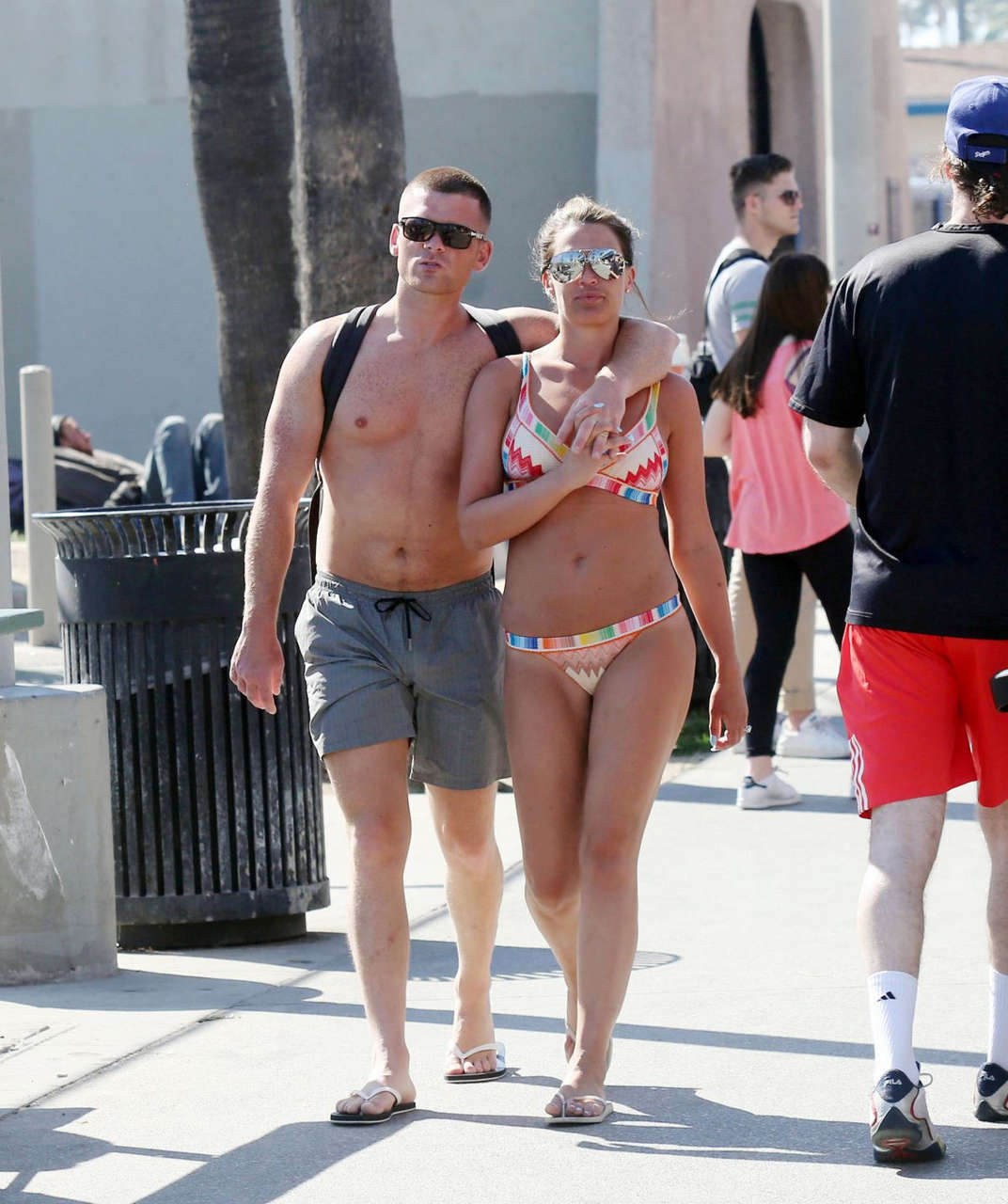 Danielle Lloyd Bikini Venice Beach Los Angeles