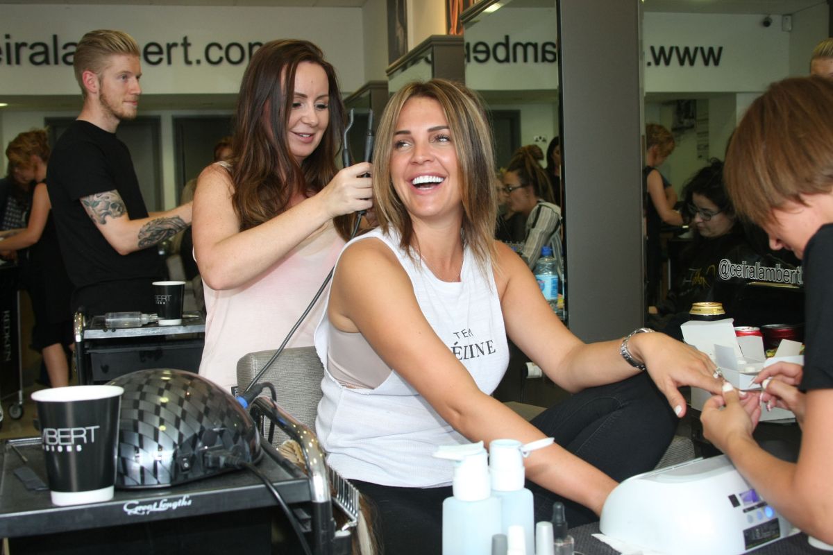 Danielle Lloyd Ceira Laberts Hair Salon Dublin