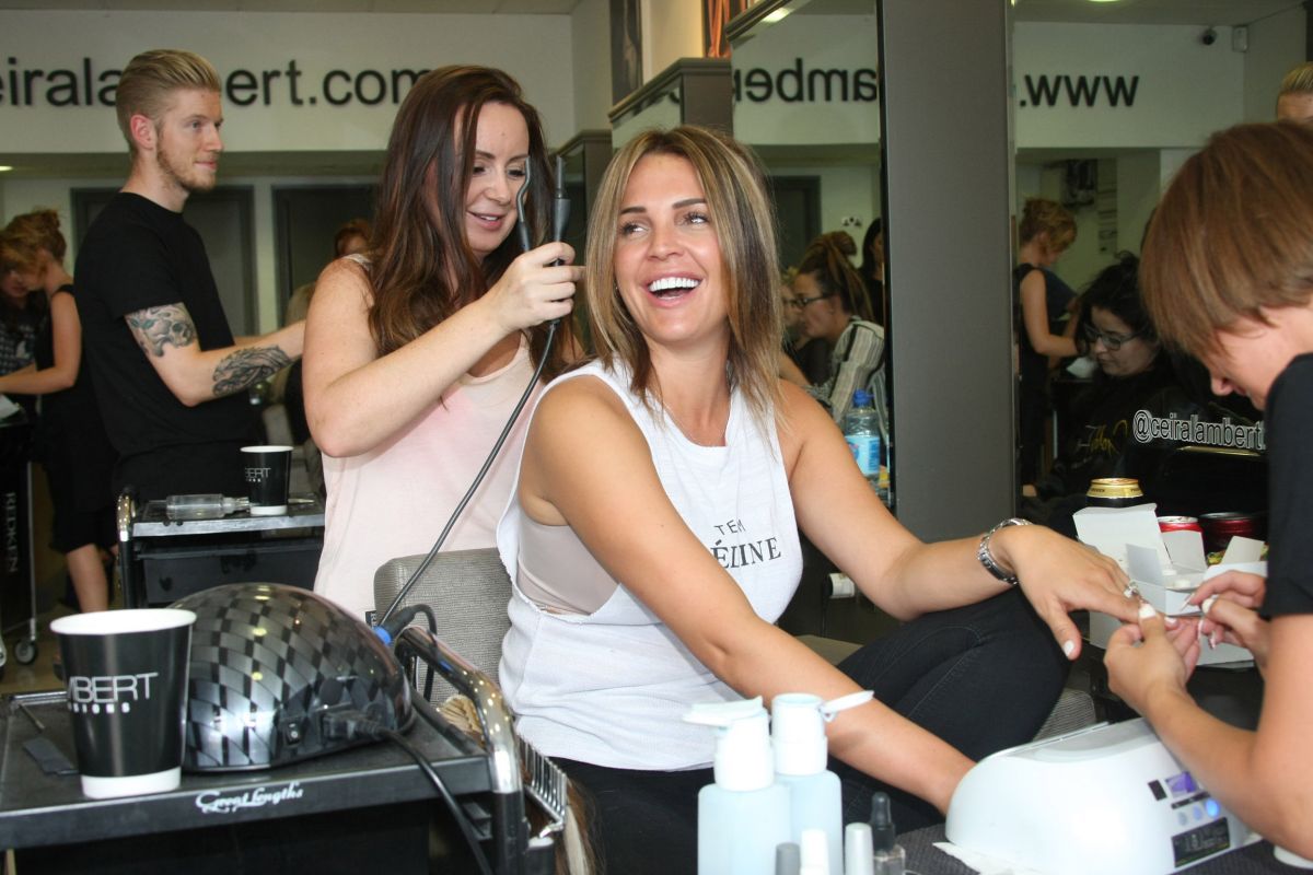 Danielle Lloyd Ceira Laberts Hair Salon Dublin